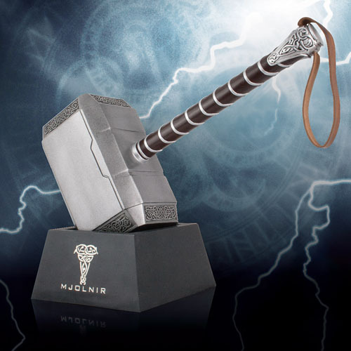 (예약마감) 1:1 묠니르(Mighty Hammer Mjolnir with Base) / 토르 2(Thor 2)