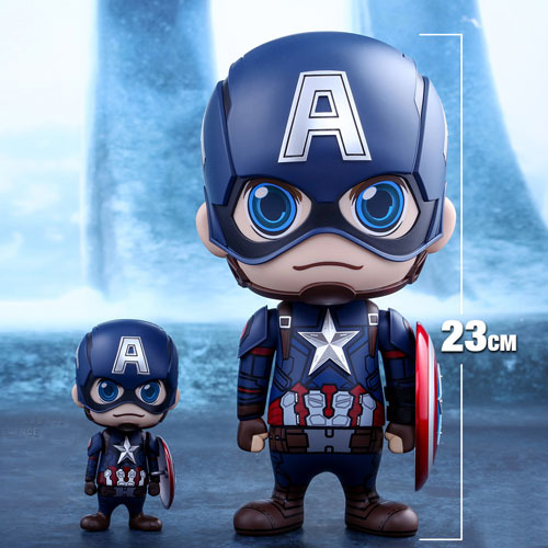 (예약마감) 캡틴 아메리카(Captain America) 코스베이비(Cosbaby) L 보블 헤드(Bobble-Head) / 캡틴 아메리카 : 시빌워(Captain America : Civil War)