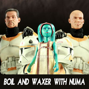 (입고) 스타워즈(Star wars) - Boil and Waxer with Numa 피규어세트