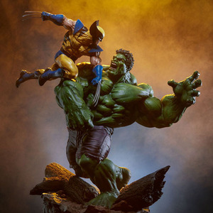 헐크 대 울버린(Hulk vs Wolverine) Maquette / Marvel