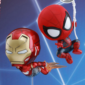 (입고) 스파이더맨(Spider-Man) &amp; 아이언맨(Iron Man) 마크(Mark) 47 코스베이비(Cosbaby) 세트 / 스파이더맨(Spider-Man) : 홈커밍(Homecoming)